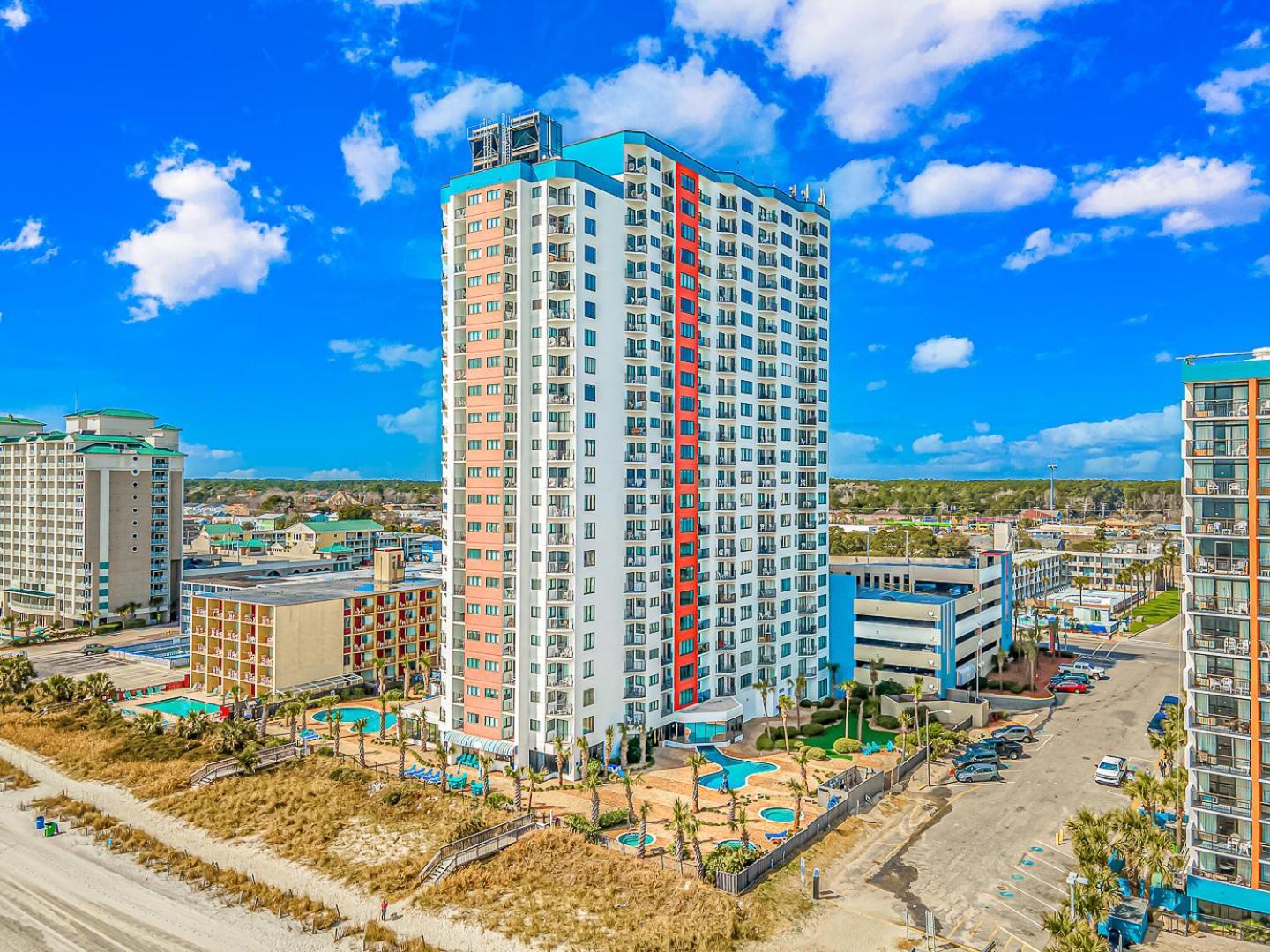 Good Time Charlies Oceanfront Retreat Aparthotel Миртъл Бийч Екстериор снимка